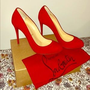 Christian Louboutain Dorissima Oeillet Red 38.5